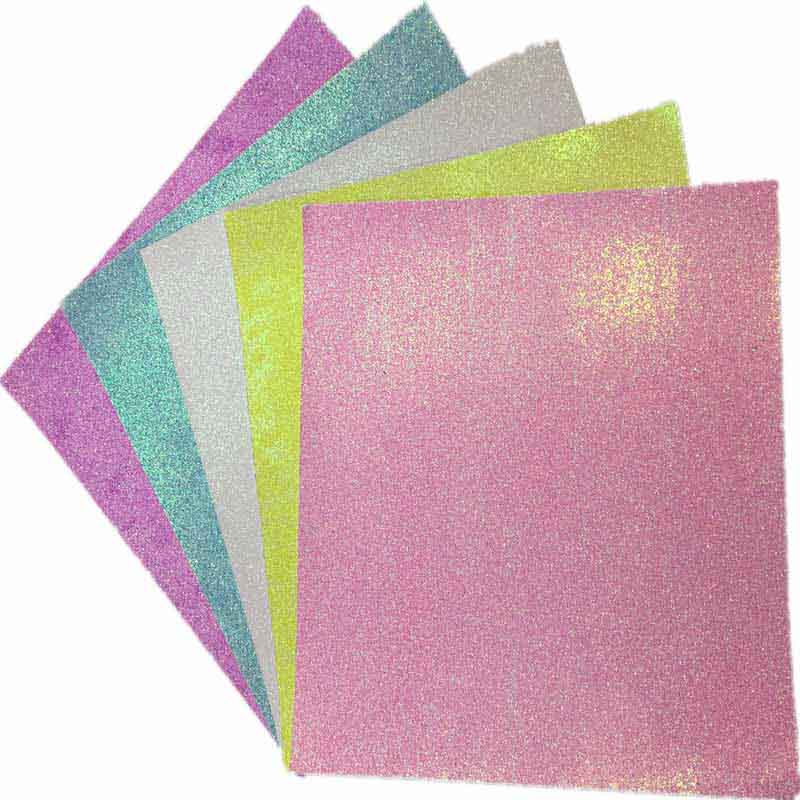 Iridescent Glitter Paper