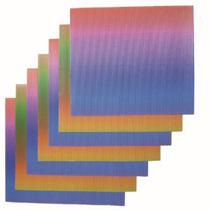 Rainbow Corrugated Paper